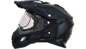 amazon 3 4 biker helmet with visor TheLAShop Open Face Helmet with Visor 3/4 DOT Matte Black