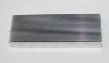 Heat sink power amplifier aluminum alloy 200 69 36mm compact radiator 2pcs