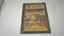 Witte Engine Works Engine Color Catalog Free ship USA