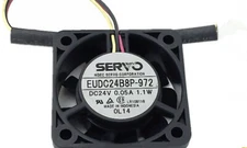 SERVO EUDC24B8P 24V 0.05A 1.1W 40*13MM 3-pin double ball Yaskawa inverter fan