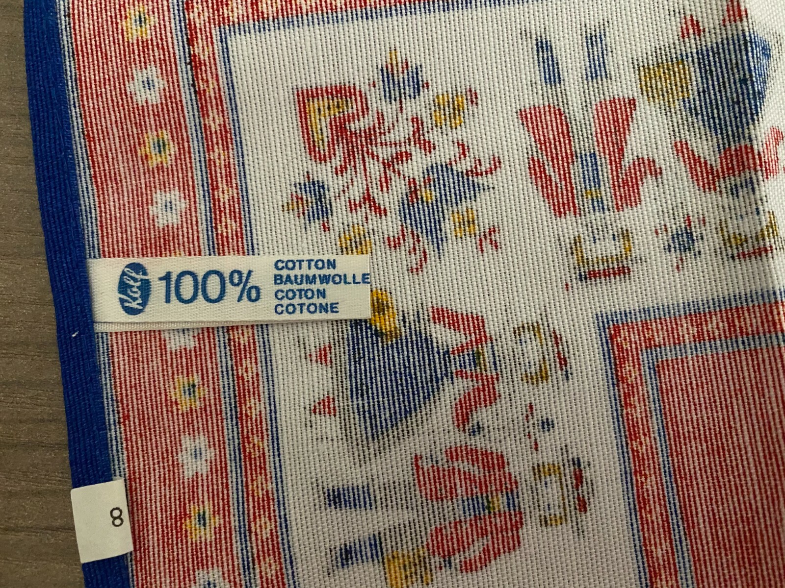 SET OF (3) KOLF FOLKLORE ART LINEN PLACE MATS 100% COTTON MADE IN ...