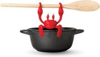 OTOTO Red the Crab Silicone Utensil Rest - Kitchen Gifts, Silicone Spoon Rest fo