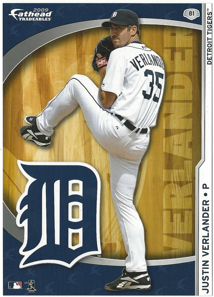 MIGUEL CABRERA FATHEAD TRADEABLES REMOVABLE STICKER DETROIT TIGERS 2009 #122 HTF - Image 2 of 4