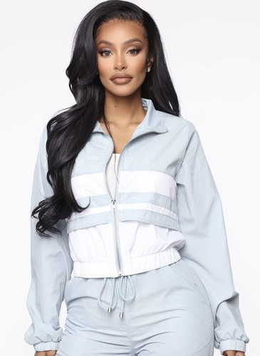 FASHION NOVA RUNNING WINDBREAKER SIZE M 