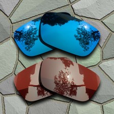 Sky Blue Bronze Brown Lenses Replacement For-Spy Optic Dirk Polarized