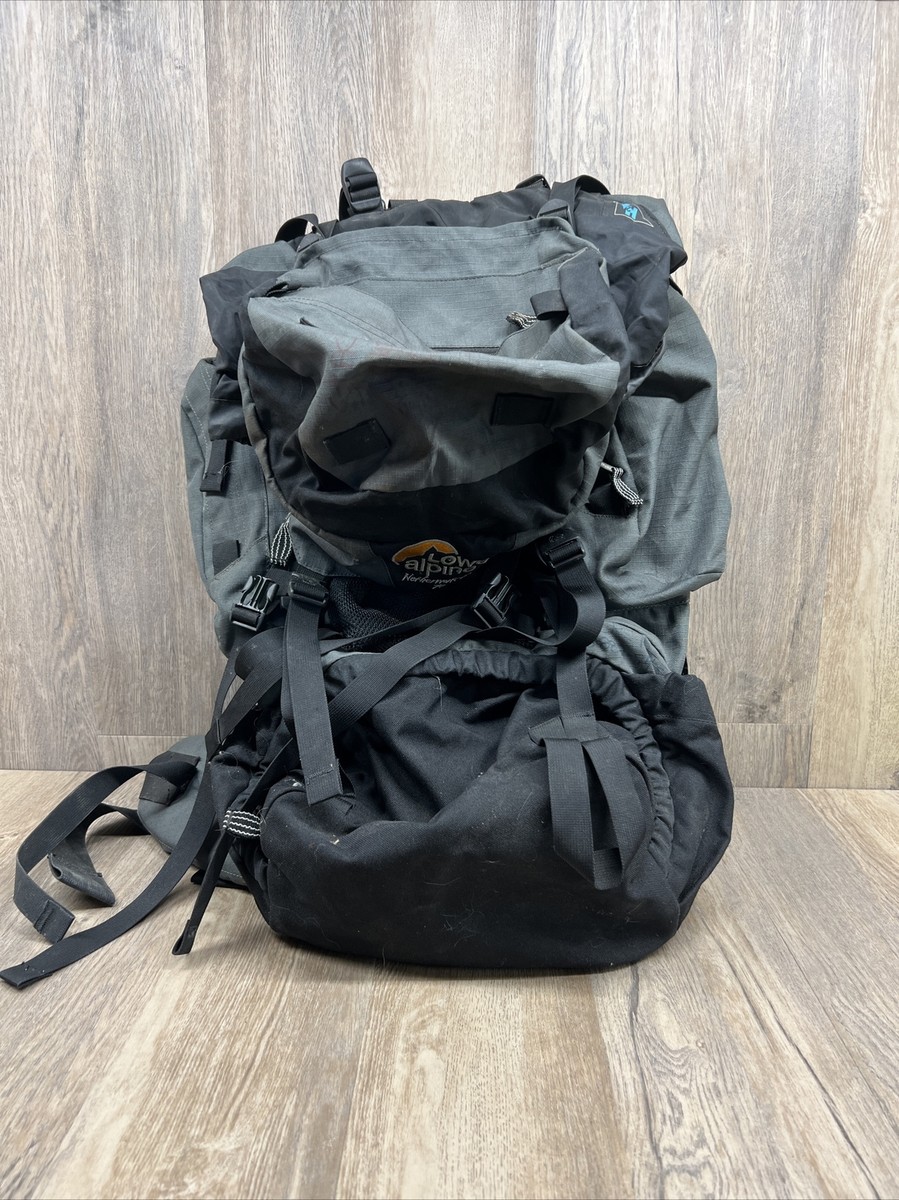 LOWE ALPINE Netherworld ND 70 GREEN AND BLACK BACKPACK Hiking