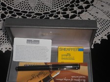 penna stilografica sheaffer  mai usata con pennino d'oro con garanzia e ricarich