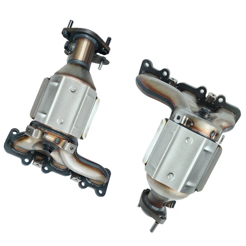 Catalytic Converter For 2013 2014-2019 Ford Explorer Front Left & Right Set of 2 - Picture 7 of 12