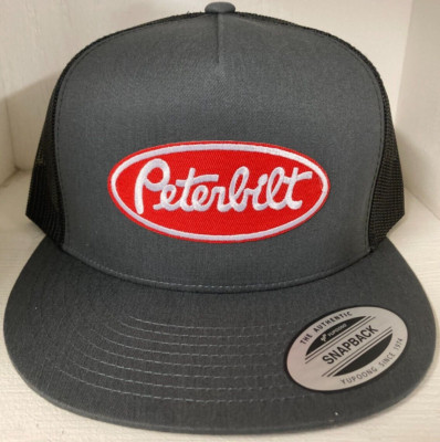 PETERBILT Retro TRUCKER Hat Cap Classic EMBROIDERED Vintage Patch New!