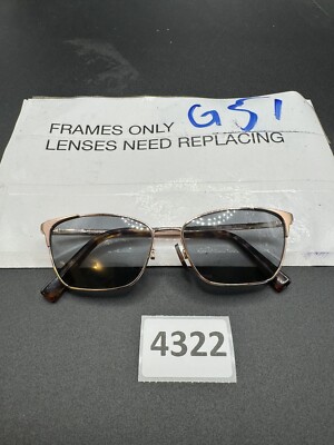 Michael Kors Eyeglasses Womens MK 3001 1026 Verbier Rose Gold 52-14-135 6199