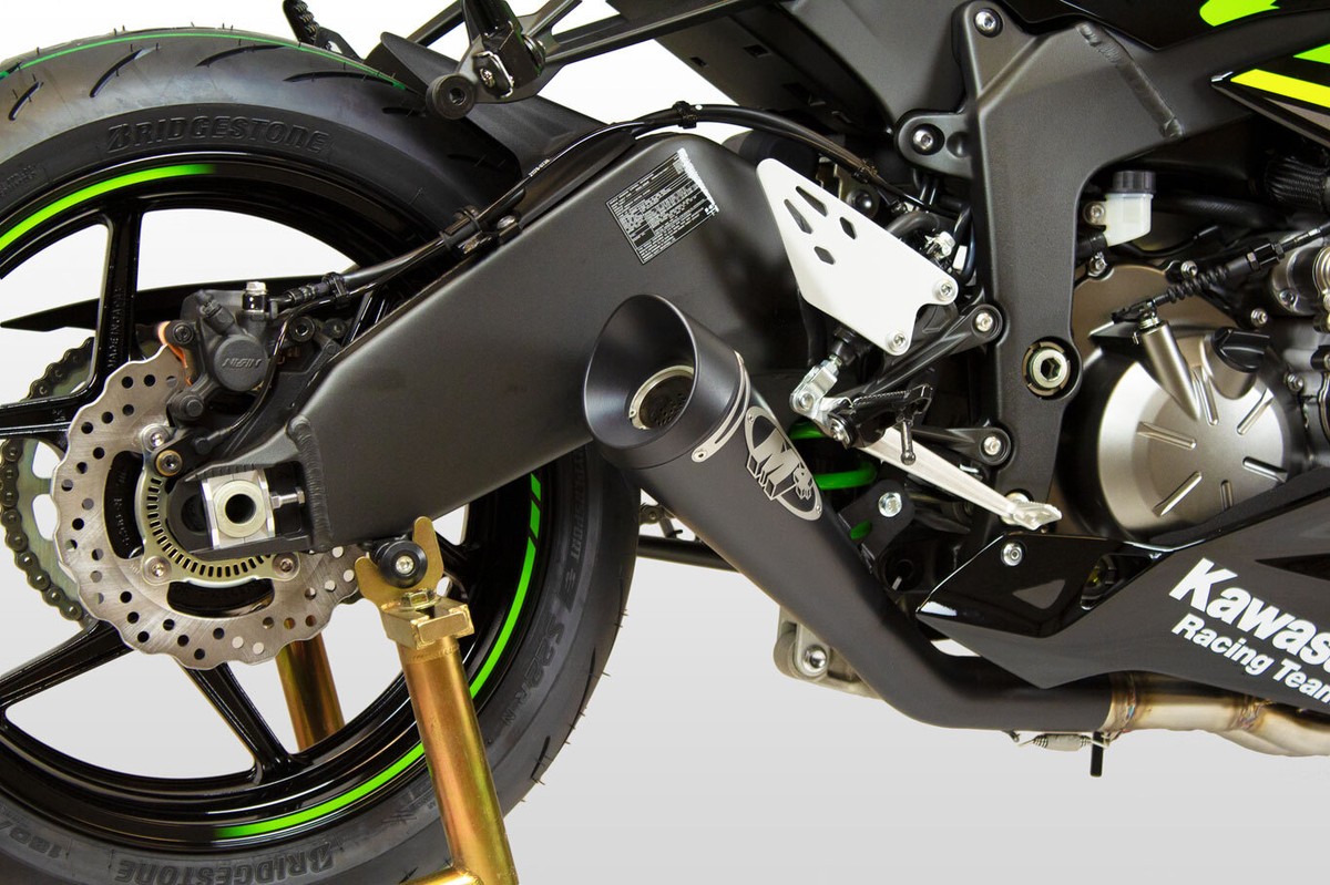 M4 Full System w/GP Canister for 2009-2025 Kawasaki ZX-6R M4 Full System w/GP Canister for 2009-2025 Kawasaki ZX-6R