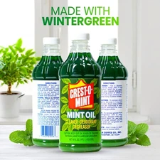 Crest-O-Mint Wintergreen Oil Multi-Purpose Cleaner Degreaser Household Pack of 3