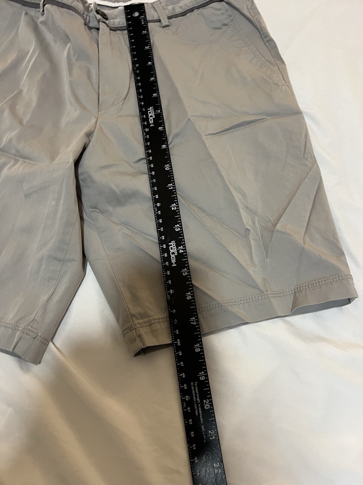 Hugo Boss Bermuda Men Shorts Size 30 R  Gray 378 thumbnail 3