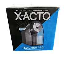 X-ACTO Pencil Sharpener Teacher Pro Electric Pencil Sharpener w/ Auto Adjust