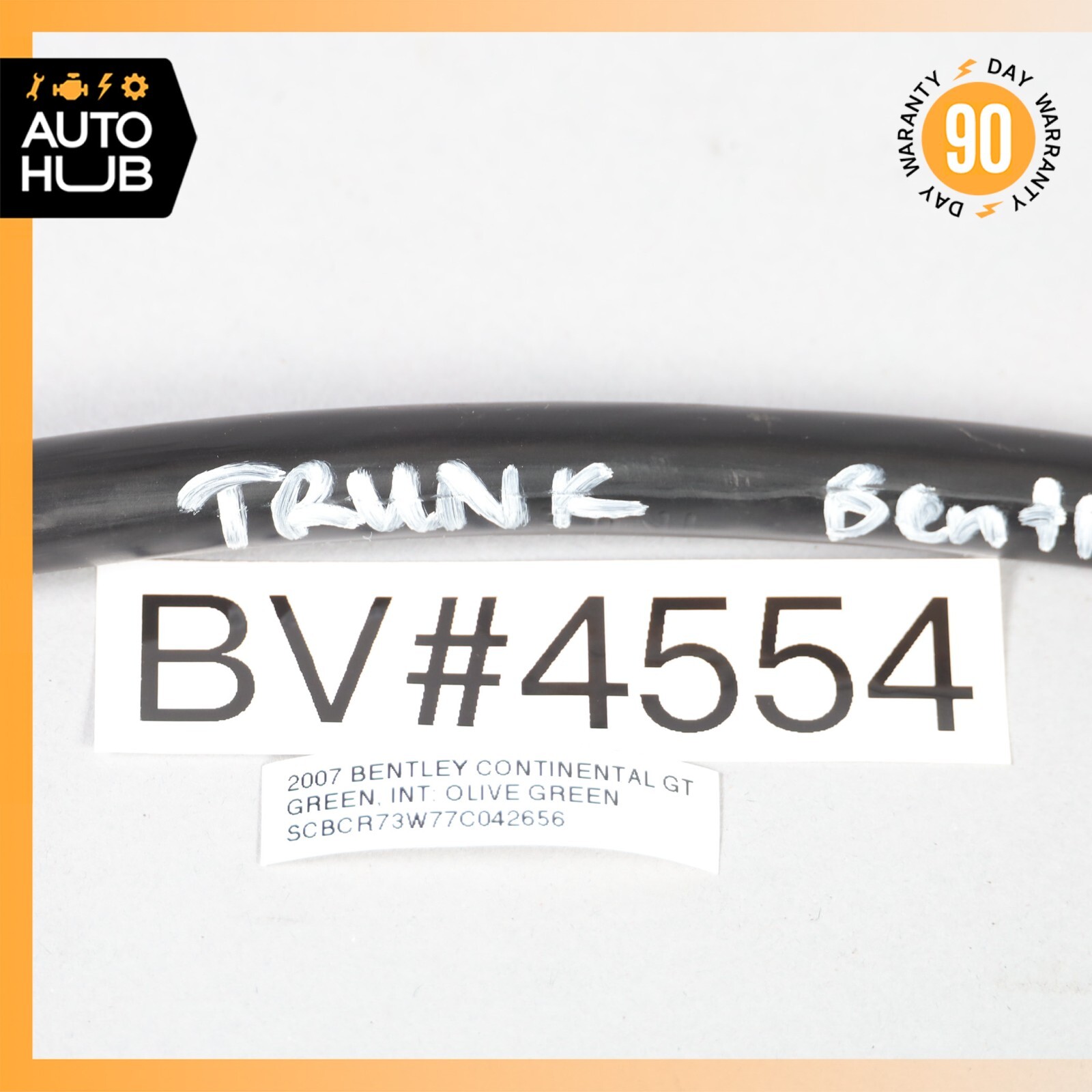 03-10 Bentley Continental GT Coupe Positive Battery Cable Harness OEM