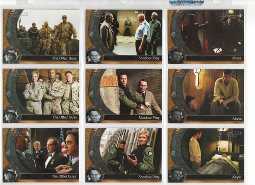 2004 Rittenhouse Stargate SG-1 Season 6 Base Set, Insert Sets, Autographs + more - Imagen 5 de 24