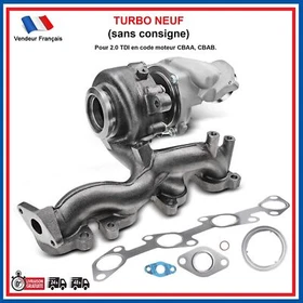 Turbolader Zum Überkomprimieren für VW Golf VI (5K1) 2.0 Tdi 140CV -03L253010C