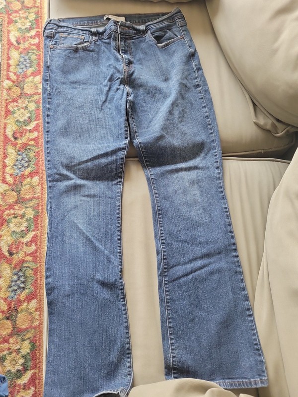 LEVIS 515 Jeans Women's sz 16 Bootcut Mid Rise Stretch Denim