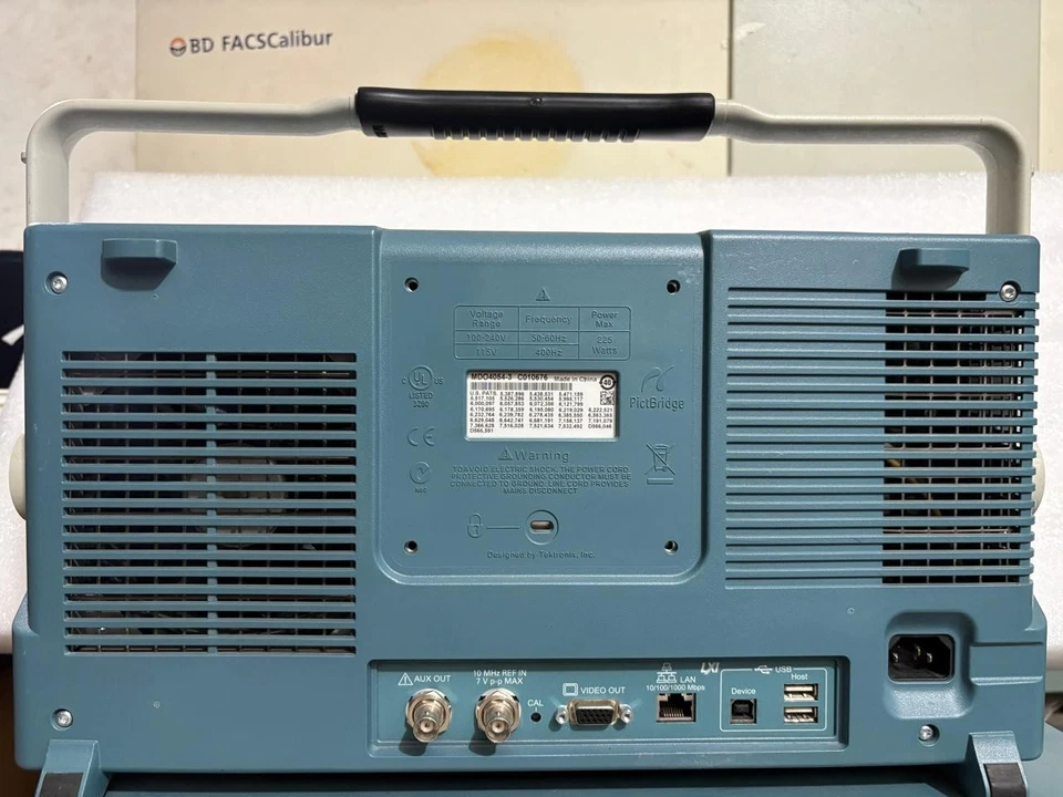 TEKTRONIX MDO-4054-3 - MIXED DOMAIN OSCILLOSCOPE - 500 MHz - Image 3 of 4