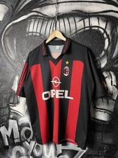 AC Milan Italian Football Club Vintage Soccer  Jersey T-shirt #3 Maldini