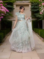 Sequins Embroidered Lehenga Choli Set