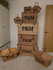 9 Fortnum & Mason Wicker Baskets