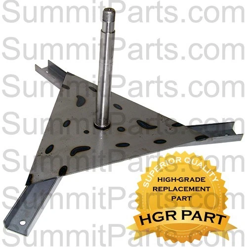 9568-011-001 , REPLACEMENT TRUNNION/SPIDER SHAFT FOR DEXTER DL2X30 DRYERS