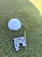 Kinashi Cycle Golf Marker White