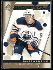 2022-23 SP Authentic James Hamblin Limited Gold RC /99 #193 Edmonton Oilers