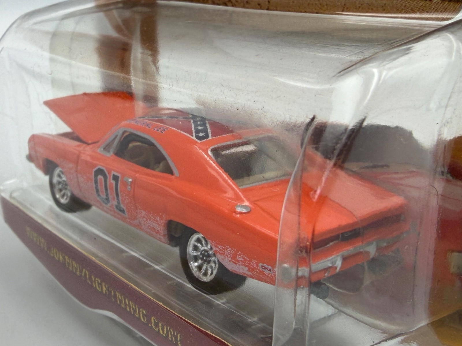 Johnny Lightning Dukes of Hazzard R6 1969 Dodge Charger General Lee, 1:64, NIB thumbnail 4
