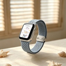 Soft Braided Magnetic Watch Band For Apple Watch Ultra 49mm Series 11 10 9 87 SE