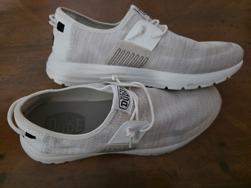 Mens Hey Dude Sirocco White Sz 13