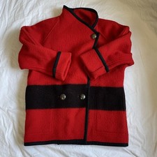 Vintage   Hudson Bay Coat   1970's/80's   100 Wool   Women's Size XLarge   Red