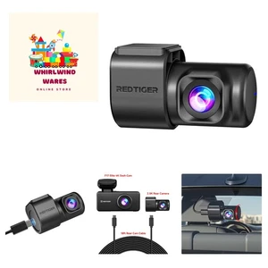 2.5K Rear Camera and Dual USB C Rear Cam Cable for F17 Elite Dash Cam
