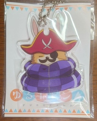 Laid-Back Camp Acrylic Keychain Secret Society Blanket Chikuwa General