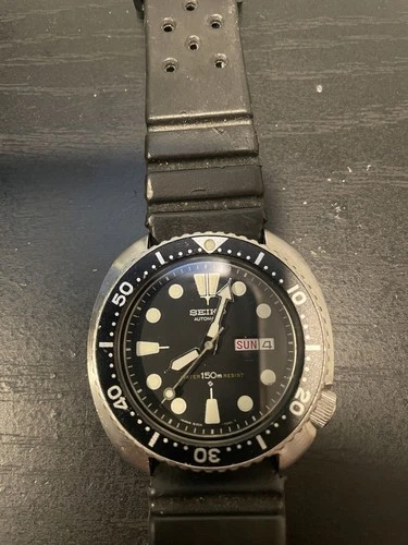 Vintage 1980 Seiko 6309-704L T 150m Japanese Automatic Dive Watch