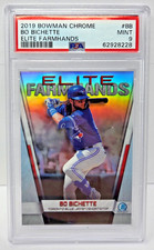 2019 Bowman Chrome Refractive Farmhands - BO BICHETTE Rookie RC Card  PSA 9 MINT