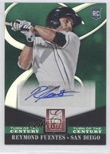 2014 Donruss Elite Signatures Turn of the Century Rey Fuentes Reymond Auto 2i2