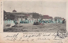 Sea Bright NJ - BATHING GROUNDS & HOTELS - 1905 Postcard Seabright