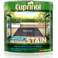 Cuprinol Anti-Slip Decking Stain 2.5L Black Ash