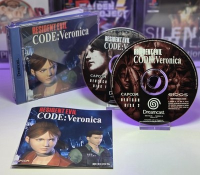 Resident Evil CODE: Veronica (Dreamcast, komplett mit Anleitung & Hülle) Top!