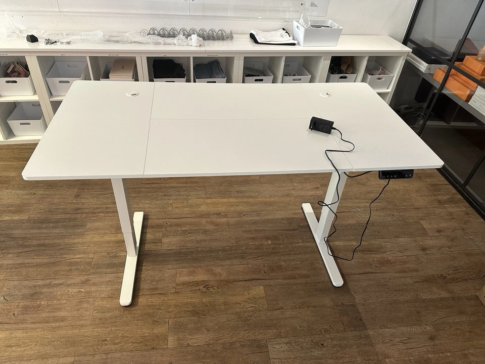 Höhenverstellbarer Schreibtisch 160 X 80 Cm, Elektrisch Mit Memory Funktion