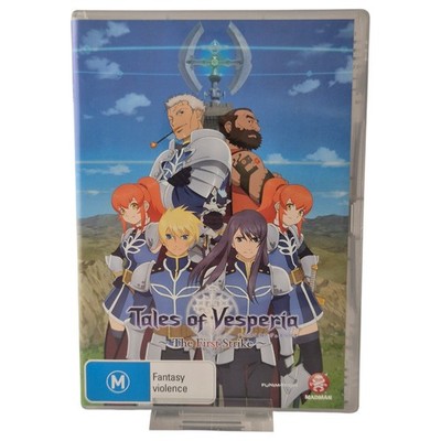 Tales of Vesperia The First Strike DVD, Genuine Region 4 Anime VGC