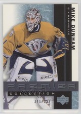 2001-02 Upper Deck Premier Collection 341/399 Mike Dunham #31 5tf