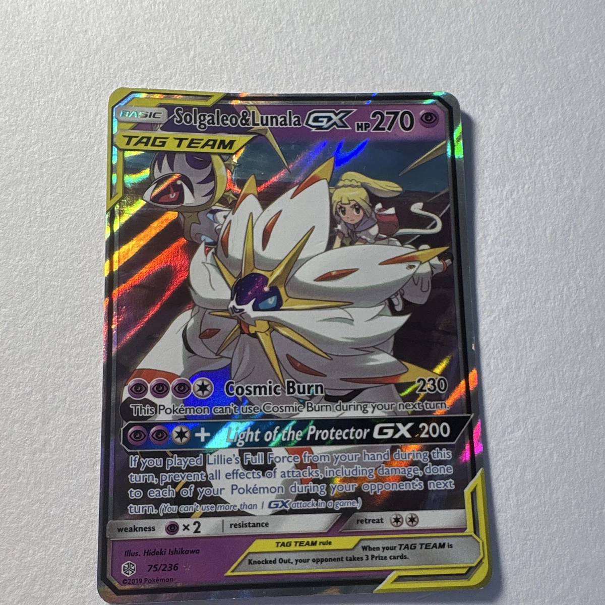 Solgaleo & Lunala GX Pokémon TCG Cards for sale | eBay