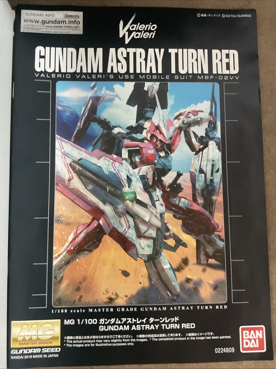 Bandai Gundam Astray Turn Red MG 1 100 Ban224809 for sale online