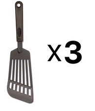 Norpro Nylon Jumbo Slotted Spatula 12" Heat Resistant Dishwasher Safe (3-Pack)