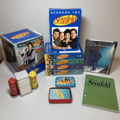 SEINFELD LOT - Complete Seasons 1-6 + Extras (DVD) Napkin Holder Salt & Pepper
