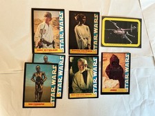 1977 Wonder Bread Star Wars #1 Luke Skywalker ,#2 OBI-WAN,#3 LEIA, PLUS 4 more