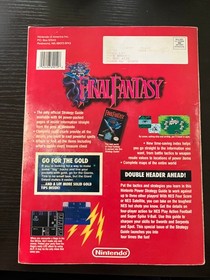 Final Fantasy 1 NES Nintedo Strategy Guide  plus paper dungeon and world maps